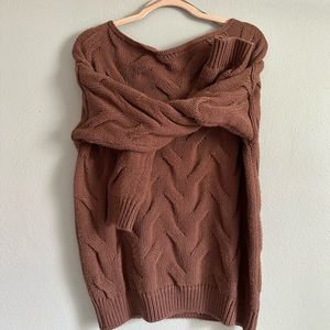 Knit sweater